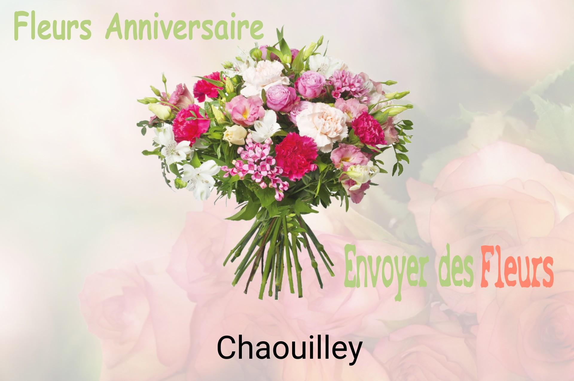 Bouquet de fleurs d’anniversaire livré à Chaouilley